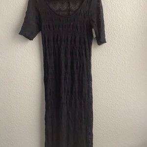 Free People mesh cover dress